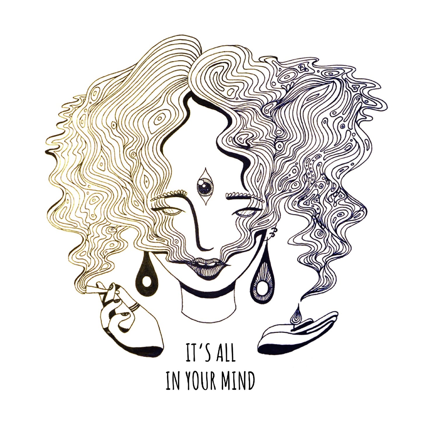 "IN YOUR MIND" PRINT